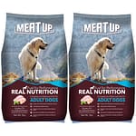 Meat Up Adult Dog Food, 3 kg (Buy 1 Get 1 Free)