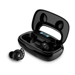 boAt Airdopes 621 Bluetooth Truly Wireless Earbuds with Mic(Active Black)