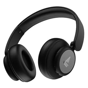 boAt Rockerz 450 Pro Bluetooth On-Ear Headphone with Mic(Luscious Black)