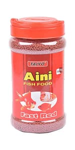 Roll over image to zoom in  Taiyo Aini Fast Red Fish Food, 330gm(Free 33g -*Only For Limited Stocks)