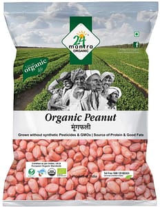 24 Mantra Organic Raw Peanut, 500g