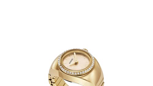 Fossil Analog Gold Dial Women's Watch-ES5319