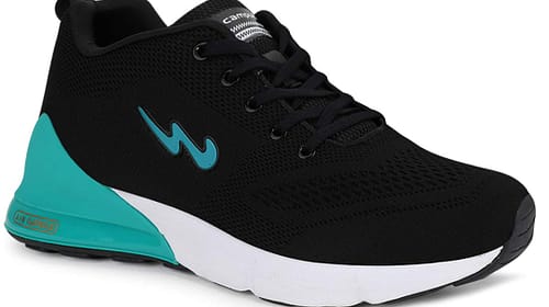 Campus Men's North Plus T.BLU/BLK Running Shoes - 10UK/India 11G-677