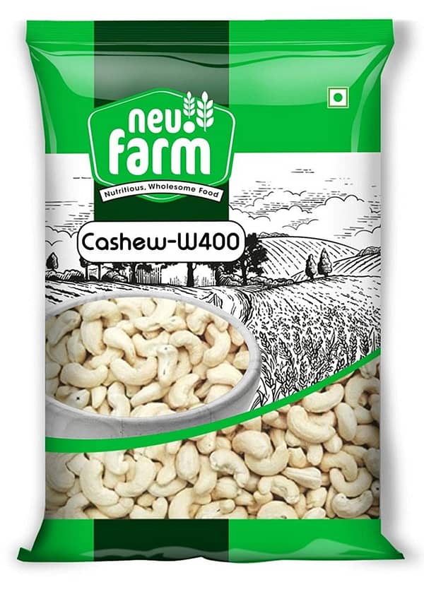 Neu.Farm - Value - Cashew/Kaju - Whole W400 - Cashew Nuts - 500g