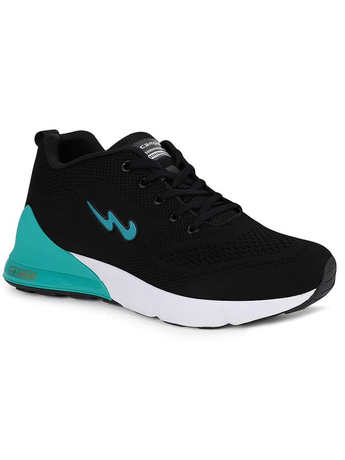 Campus Men's North Plus T.BLU/BLK Running Shoes - 10UK/India 11G-677