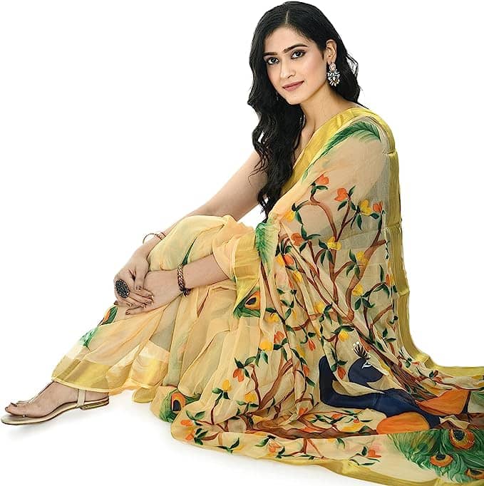 Top 5 Best Hand Painted Sarees