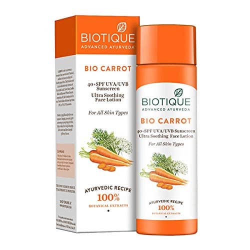 Biotique Bio Carrot Face & Body Sun Lotion