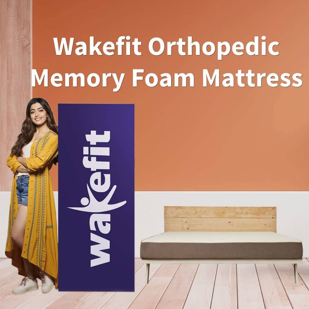 Wakefit Mattress – Orthopedic Memory Foam 6-Inch Queen Size Mattress